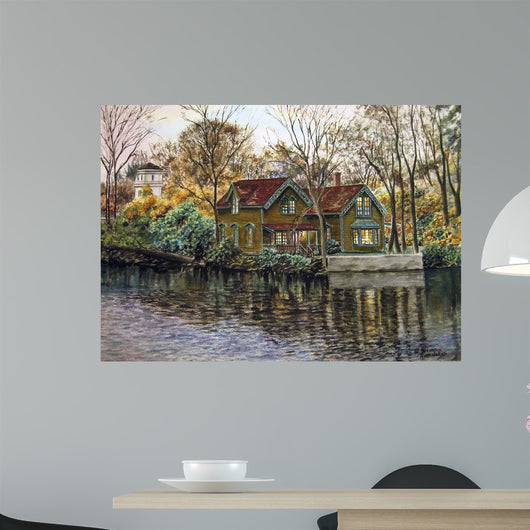 Northville Victorian Lake Wall Decal