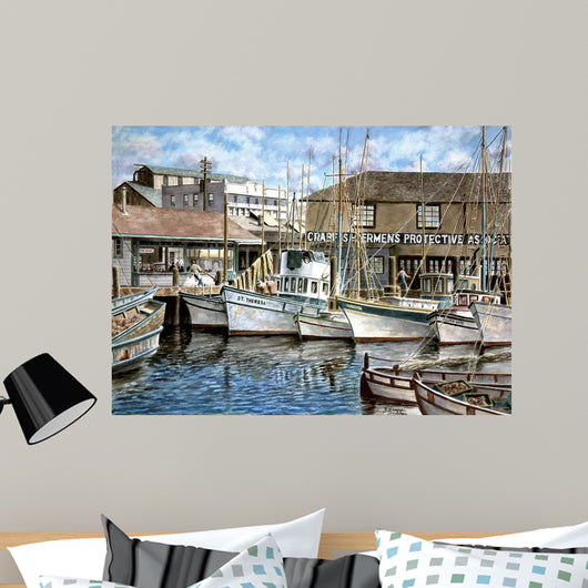 San Francisco Fisherman's Wharf Wall Decal