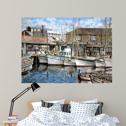 San Francisco Fisherman's Wharf Wall Decal