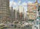 Detroit Looking North Woodward Wall Decal