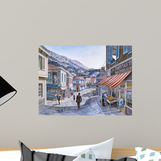 Pink House Navarino St Wall Decal