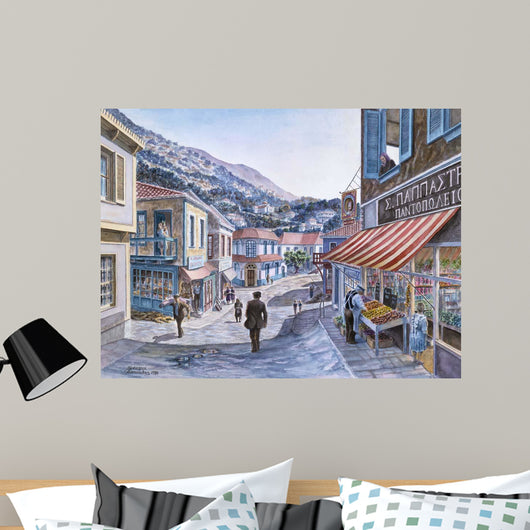 Pink House Navarino St Wall Decal