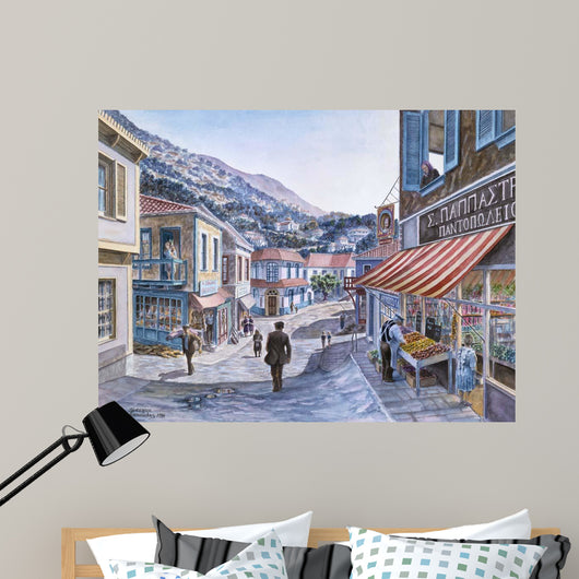 Pink House Navarino St Wall Decal