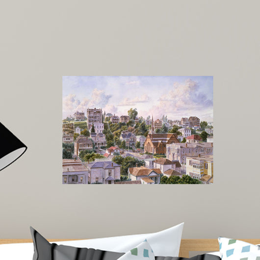 Los Angeles Bunker Hill Wall Decal