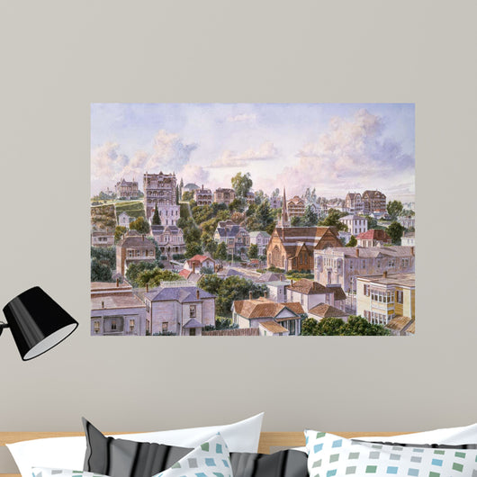 Los Angeles Bunker Hill Wall Decal