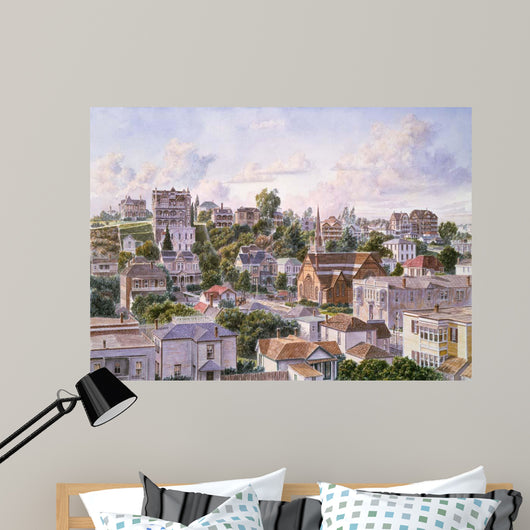 Los Angeles Bunker Hill Wall Decal