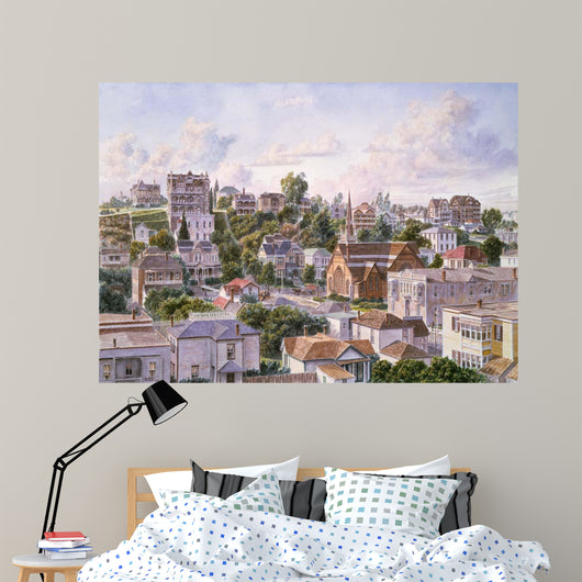 Los Angeles Bunker Hill Wall Decal