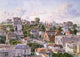 Los Angeles Bunker Hill Wall Decal