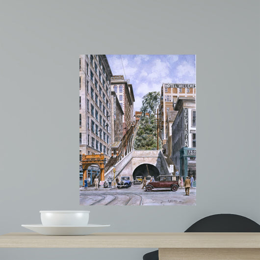 Angeles Flight Ca 1926 Wall Decal