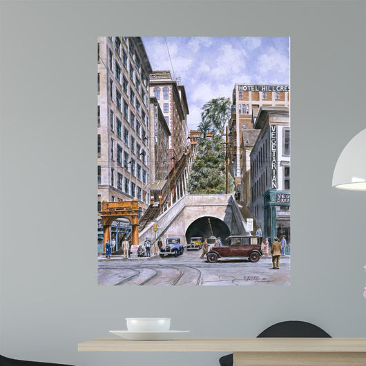 Angeles Flight Ca 1926 Wall Decal