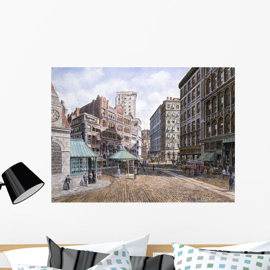 Scolray Sq Ca 1898 Wall Decal
