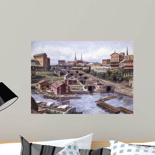 Lockport Ny Lockport 5's Wall Decal