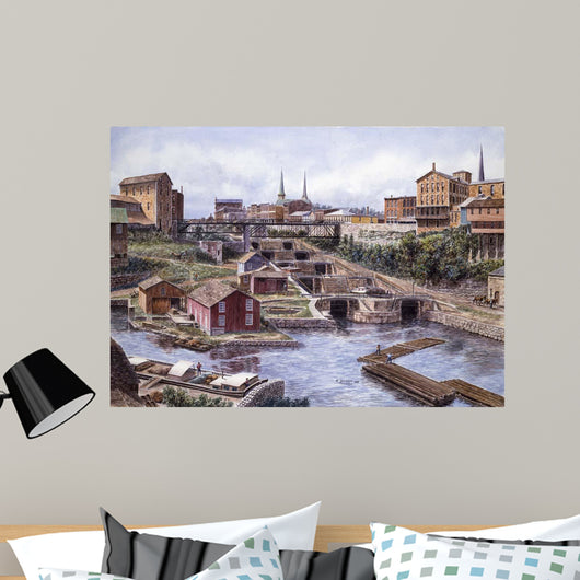 Lockport Ny Lockport 5's Wall Decal
