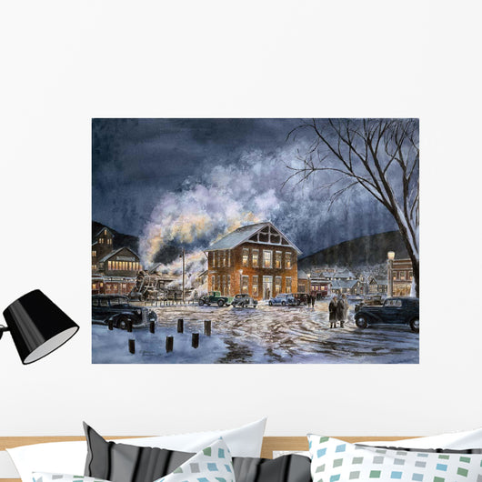 North Field Vt Ca Wall Decal