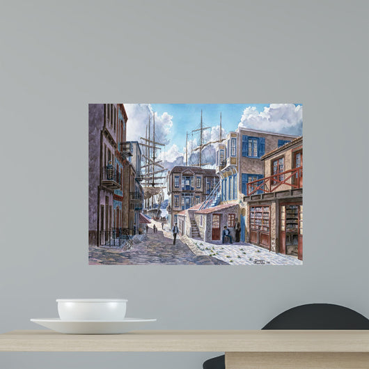 St Tall Ships Wall Decal