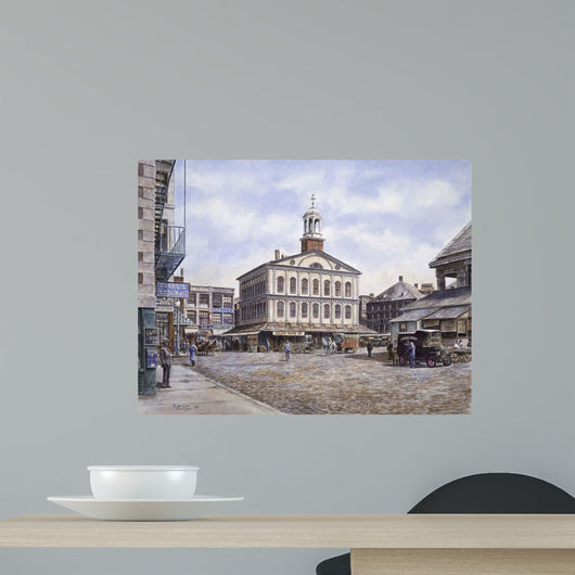 Faneuil Hall Ca 1915 Wall Decal
