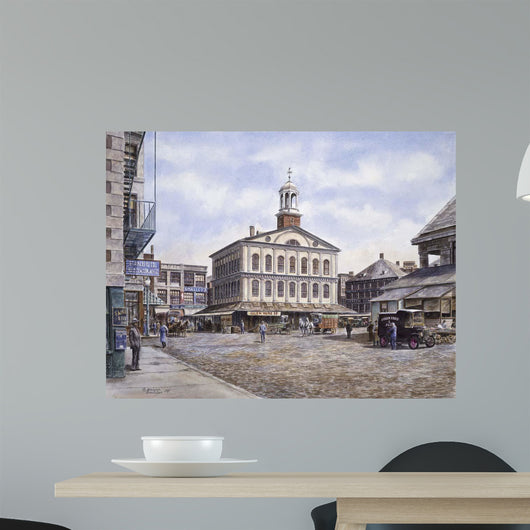 Faneuil Hall Ca 1915 Wall Decal