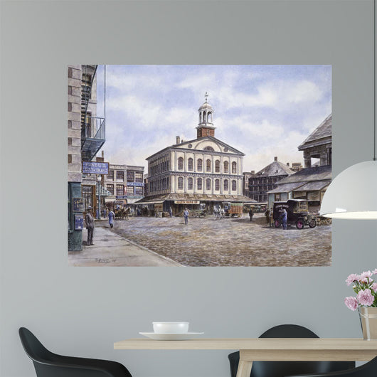 Faneuil Hall Ca 1915 Wall Decal