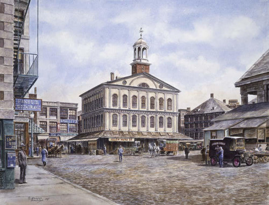 Faneuil Hall Ca 1915 Wall Decal