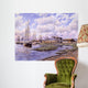 Banning Wharf Ca 1880 Wall Decal