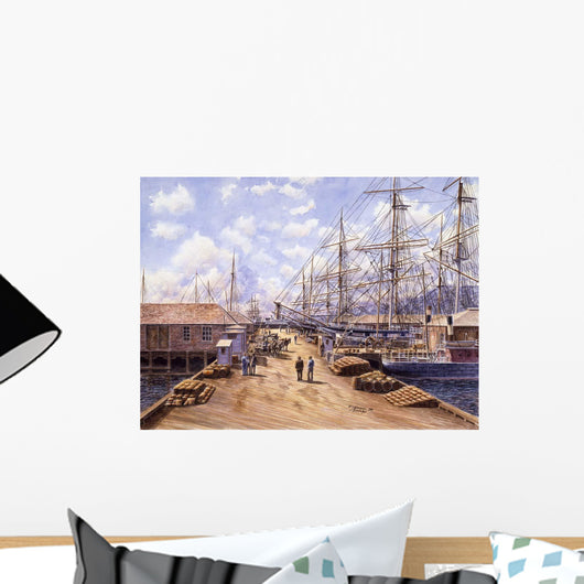 Wellington Wharf Well N2 Wall Decal