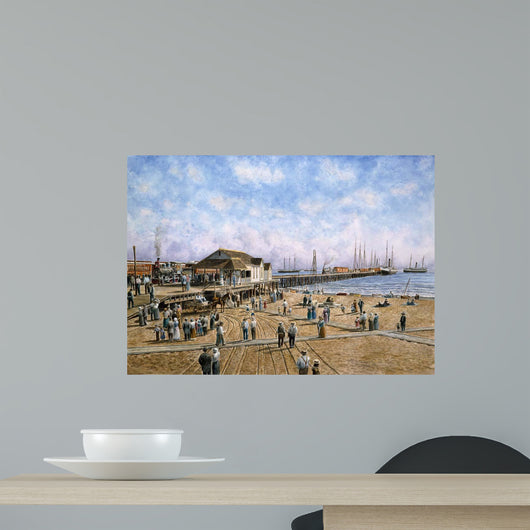 McFadden Wharf Ca Ca Wall Decal
