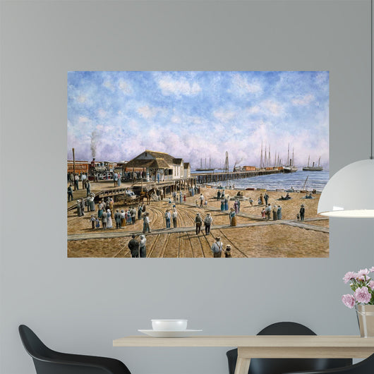 McFadden Wharf Ca Ca Wall Decal