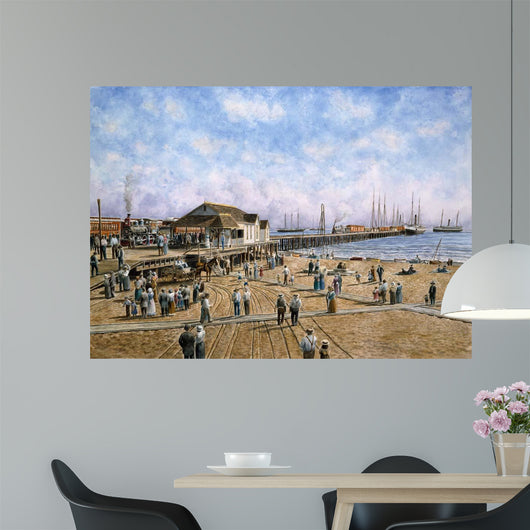 McFadden Wharf Ca Ca Wall Decal