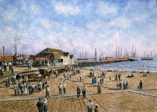 McFadden Wharf Ca Ca Wall Decal