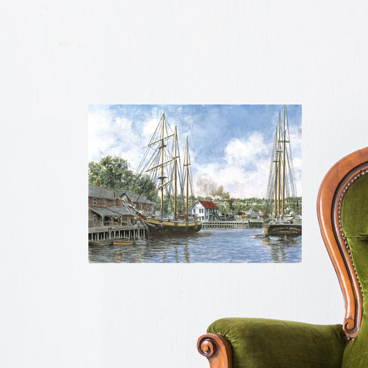 Marshall Toothpick Factory Wall Decal