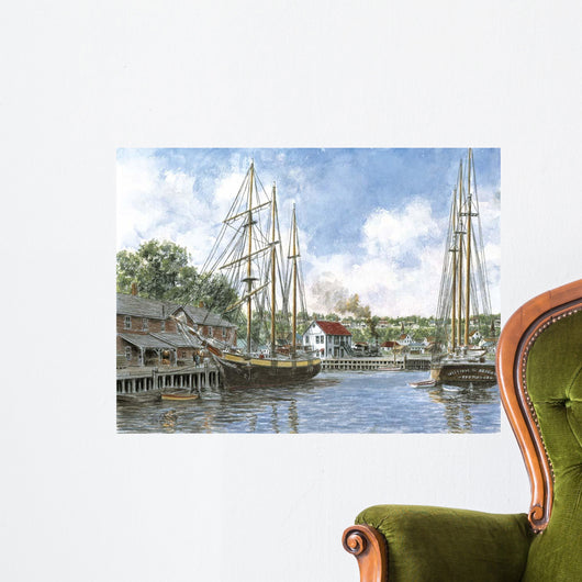Marshall Toothpick Factory Wall Decal