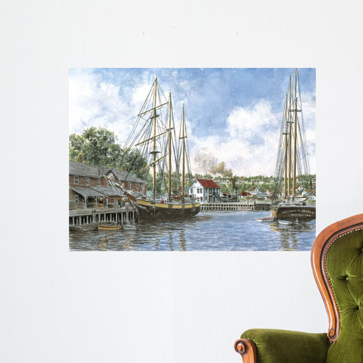 Marshall Toothpick Factory Wall Decal