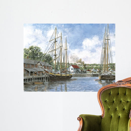 Marshall Toothpick Factory Wall Decal