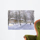 Snowball Fight Wall Decal