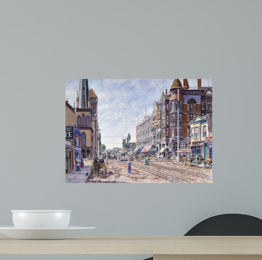 Los Angeles 2nd Broadway Wall Decal