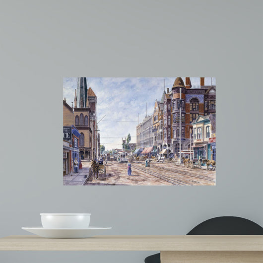 Los Angeles 2nd Broadway Wall Decal