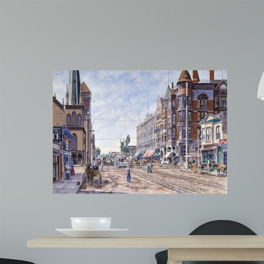 Los Angeles 2nd Broadway Wall Decal