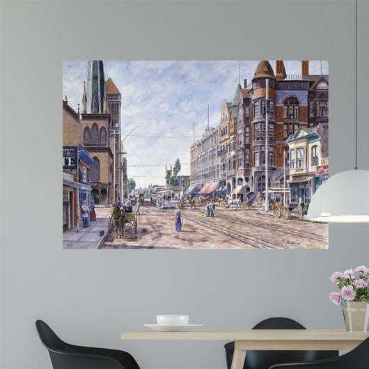 Los Angeles 2nd Broadway Wall Decal