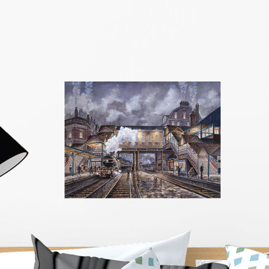 Night Train to Edenborough Wall Decal
