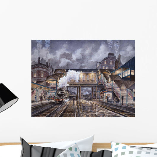 Night Train to Edenborough Wall Decal