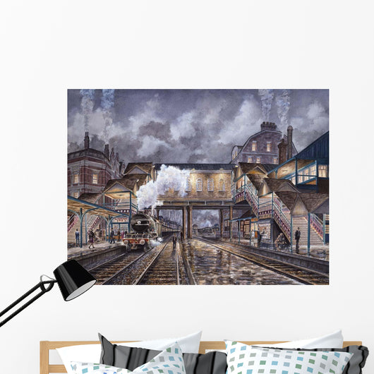 Night Train to Edenborough Wall Decal