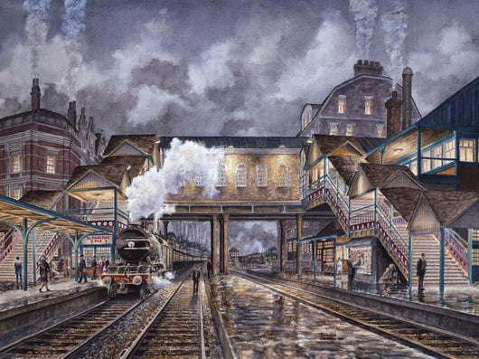 Night Train to Edenborough Wall Decal