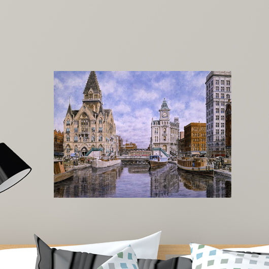 Dewitt Clinton Square Ca Wall Decal