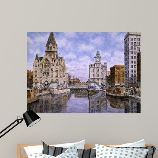 Dewitt Clinton Square Ca Wall Decal
