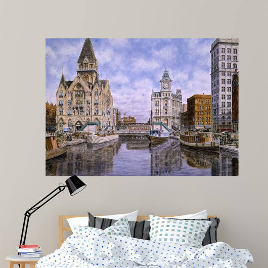 Dewitt Clinton Square Ca Wall Decal