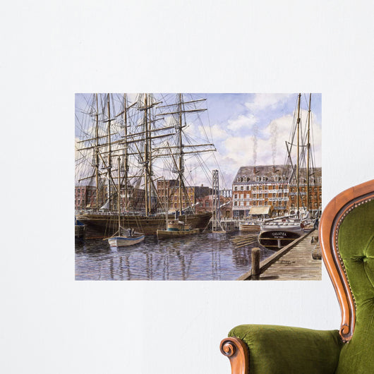 N Y C Pier Wall Decal