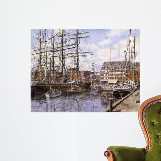 N Y C Pier Wall Decal