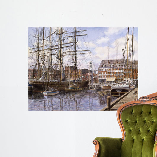 N Y C Pier Wall Decal