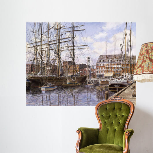 N Y C Pier Wall Decal