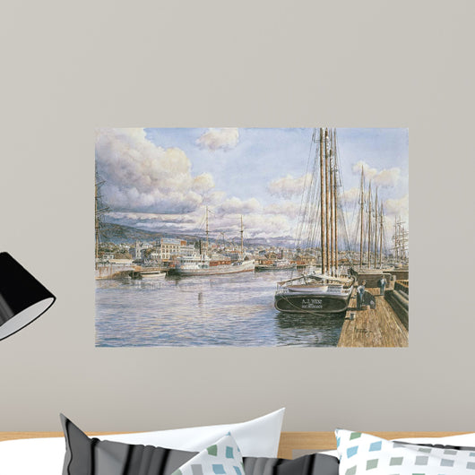 San Pedro Sunrise Ca Wall Decal